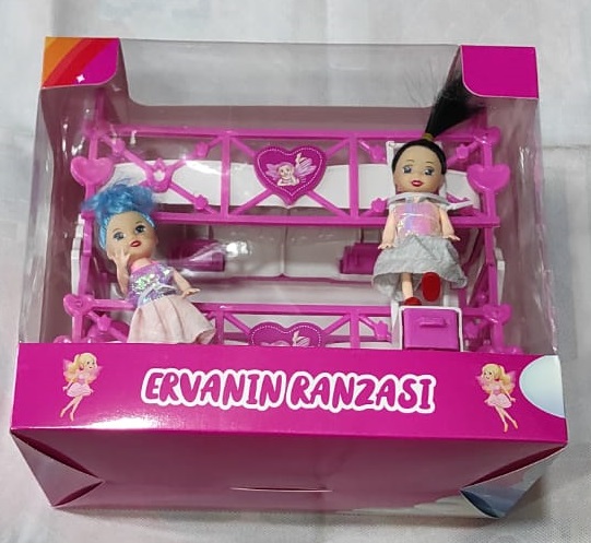 toptan ranza seti çift katlı bebekli emr02